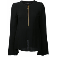 Ellery Blusa com detalhe de zíper - Preto