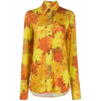 Ellery Camisa com estampa floral - Laranja