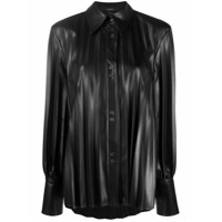 Ellery Camisa com pregas e botões - Preto