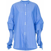 Ellery Camisa 'Goldman' com drapeado - Azul