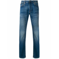 Emporio Armani Calça jeans reta - Azul