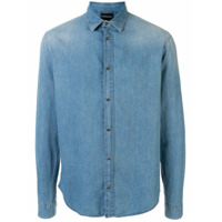 Emporio Armani Camisa jeans - Azul
