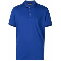 Emporio Armani Camisa polo clássica - Azul