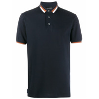 Emporio Armani Camisa polo com logo - Azul