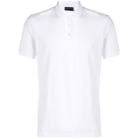 Emporio Armani Camisa polo slim - Branco