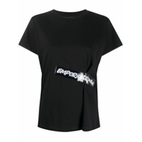 Emporio Armani Camiseta com logo - Preto