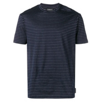 Emporio Armani Camiseta listrada - Azul