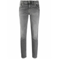 Emporio Armani faded slim jeans - Cinza