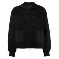 Emporio Armani Jaqueta com capuz - Preto
