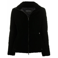 Emporio Armani Jaqueta com pelos - Preto