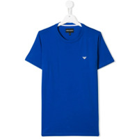 Emporio Armani Kids Camiseta com logo - Azul