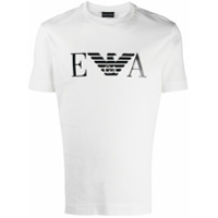 Emporio Armani logo print T-shirt - Branco