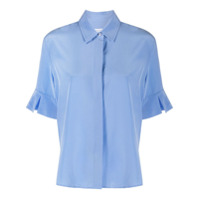 Equipment Camisa de crepe de china - Azul