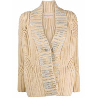 Ermanno Scervino Cardigan de tricô - Neutro