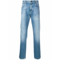 Ermenegildo Zegna Calça jeans reta - Azul