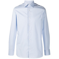 Ermenegildo Zegna Camisa de algodão - Azul