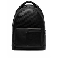 Ermenegildo Zegna Mochila trançada - Preto