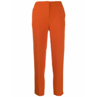 Escada Calça slim cropped - Laranja