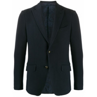 Etro Blazer slim com botões - Azul