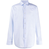 Etro Camisa com efeito de jacquard - Azul