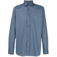 Etro Camisa com estampa geométrica - Azul