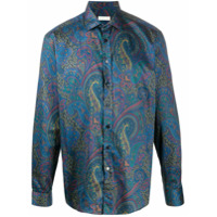 Etro Camisa com estampa paisley - Azul