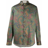 Etro Camisa com estampa paisley - Verde