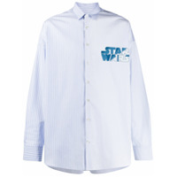 Etro Camisa com estampa 'Star Wars' - Azul