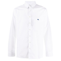 Etro Camisa com logo bordado - Branco