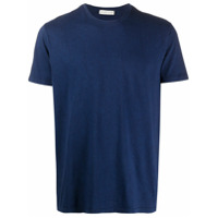 Etro Camiseta com bordado paisley - Azul