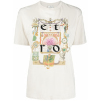 Etro Camiseta com estampa de logo - Neutro