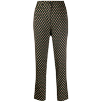 Etro high-waisted cropped trousers - Preto