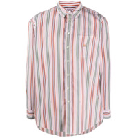 Etro striped button-up shirt - Branco