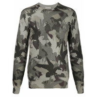 Etro Suéter com padronagem camuflada - Neutro