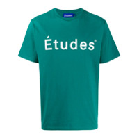 Etudes Camiseta com estampa de logo - Verde