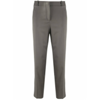 Fabiana Filippi Calça slim cropped - Cinza