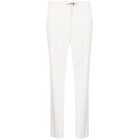 Fay Calça slim com cintura média - Branco