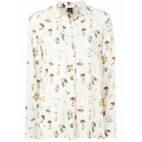 Fay Camisa com estampa floral - Neutro