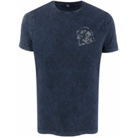 Fay Camiseta com estampa de logo - Azul