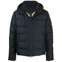 Fay feather down hooded jacket - Azul