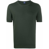 Fedeli Camiseta lisa com decote careca - Verde