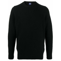 Fedeli wool blend knitted jumper - Preto