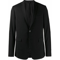 Fendi Blazer com logo - Preto