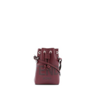 Fendi Bolsa bucket com logo gravado - Roxo