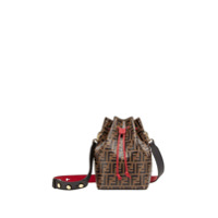 Fendi Bolsa bucket Mon Tresor - Marrom