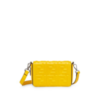 Fendi Bolsa tiracolo com estampa FF - Amarelo