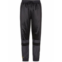 Fendi Calça esportiva com recortes - Preto