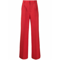 Fendi Calça pantalona - Vermelho