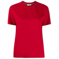 Fendi Camiseta com recorte FF - Vermelho