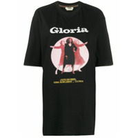 Fendi Camiseta Gloria com estampa - Preto